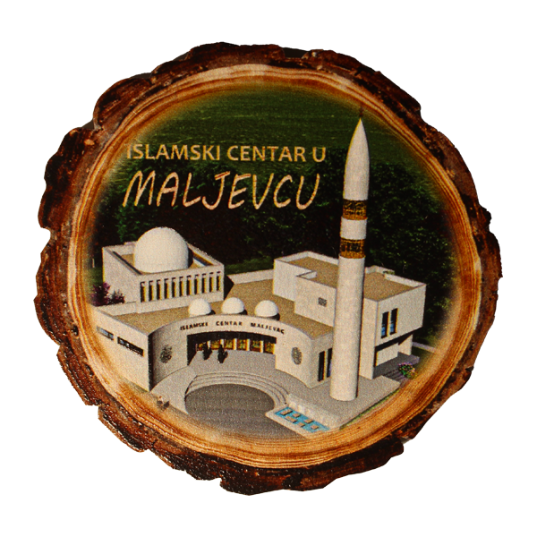 Drveni magnet zeleni