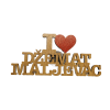 Magnet I love Džemat Maljevac
