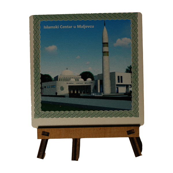 Stalak sa slikom 10x10cm plavi